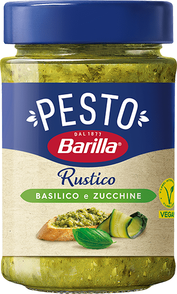 Pesto Rustico Basilico und Zucchine