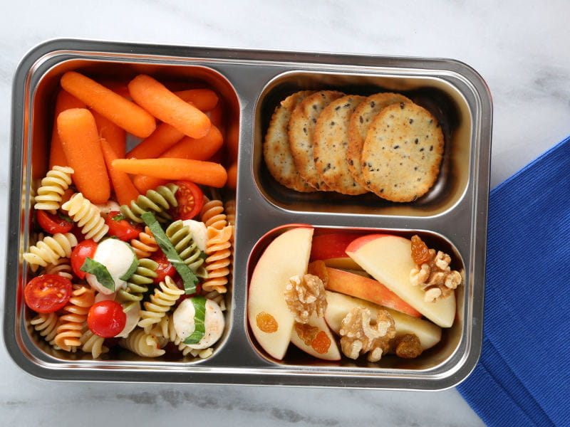 Fresh Lunchbox Recipe: Tri-Color Rotini Pasta Salad
