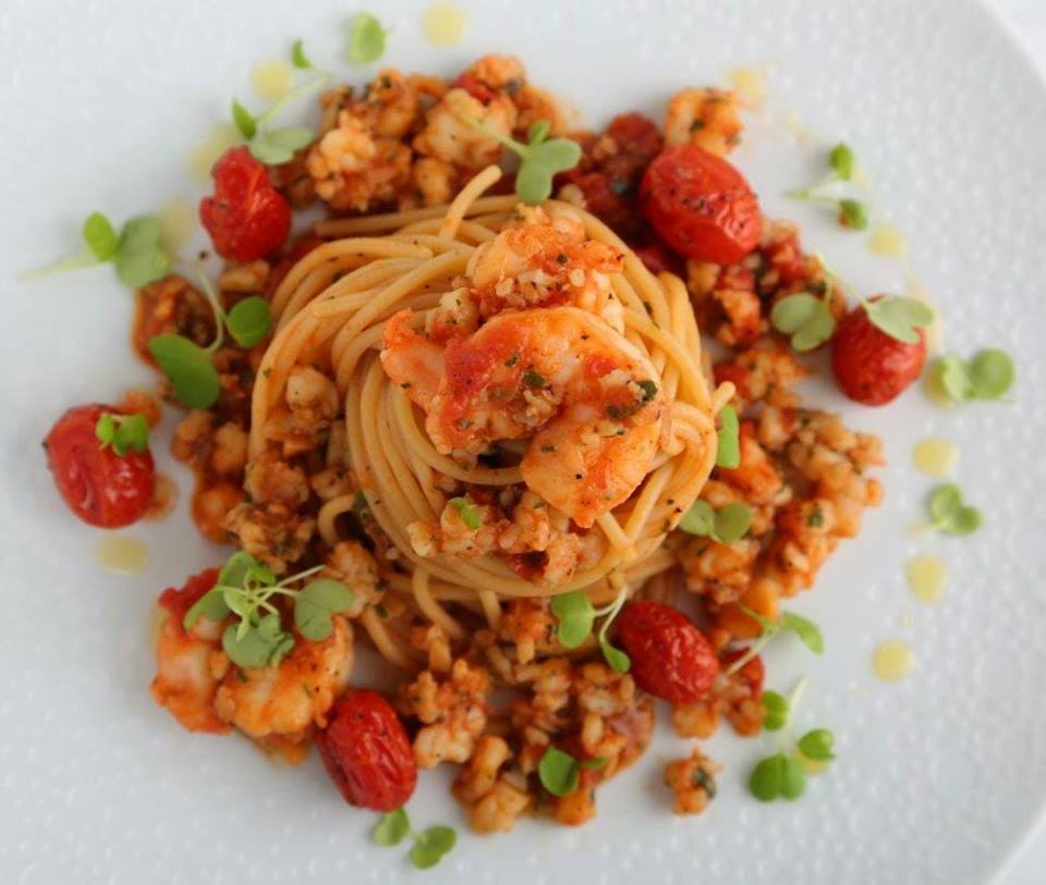Spaghetti with Shrimp Ragout Recipe