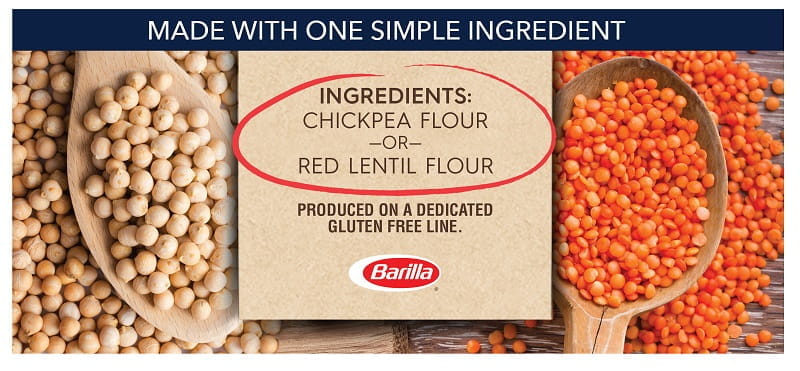 Barilla Legume Pasta One Simple Ingredient