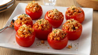 Ditalini and Olive Stuffed Tomatoes Recipe