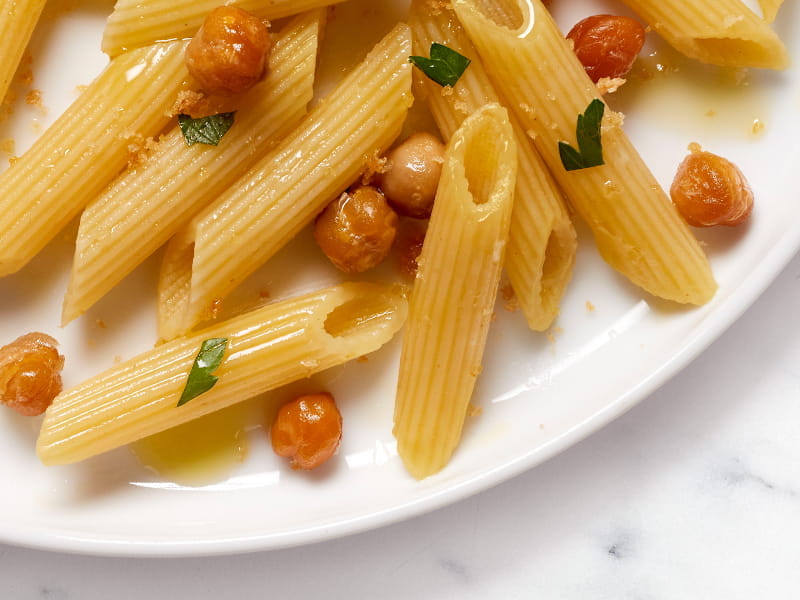 Collezione Penne with Chickpeas