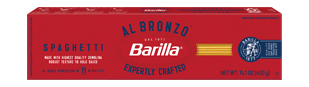 Barilla Al Bronzo Spaghetti Pasta Packaging