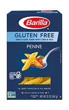 Barilla Gluten Free Penne Packaging