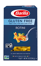 Barilla Gluten Free Rotini Packaging