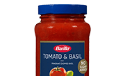 Barilla Tomato and Basil Red Sauce Menu