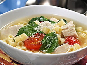 ditalini with chicken and spinach slow cooker soup