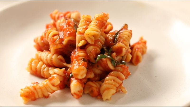 Ready Pasta Rotini recipe with tomato and basil